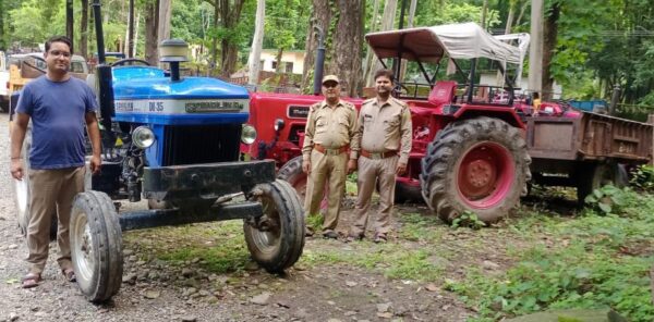 अवैध खननकारियों की कमर तोड़ रहा वन विभाग