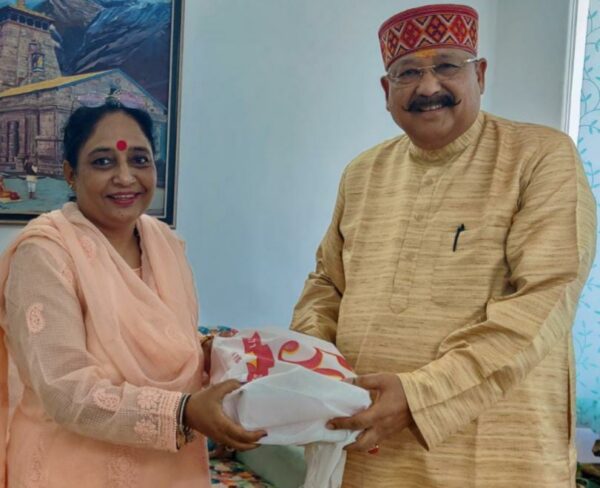 पर्यटन मंत्री महाराज ने की विधानसभा अध्यक्ष से मुलाकात