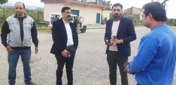 जिलाधिकारी ने किया कृषि उत्पादन मंडी समिति का स्थलीय निरीक्षण
