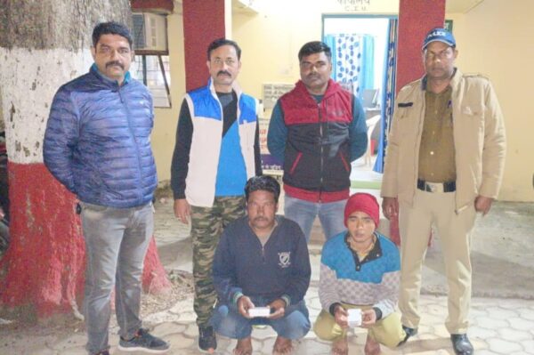 85,500 रुपये कीमत की 8.55 ग्राम स्मैक बरामद