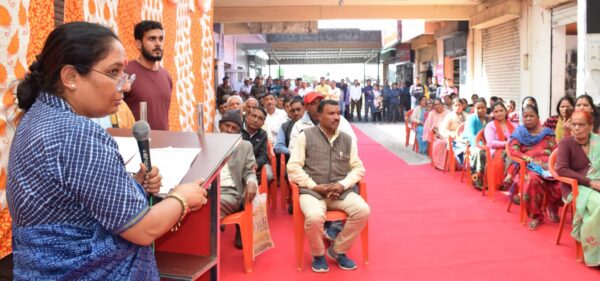 विधानसभा अध्यक्ष ने सुनी किशनपुर व्यापार संघ की समस्याएं