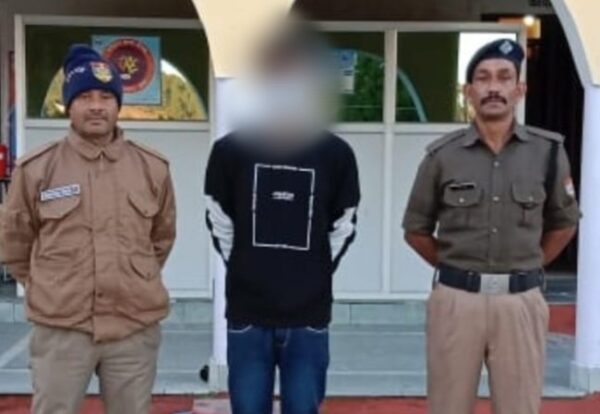 112 ग्राम अवैध चरस के साथ एक व्यक्ति गिरफ्तार