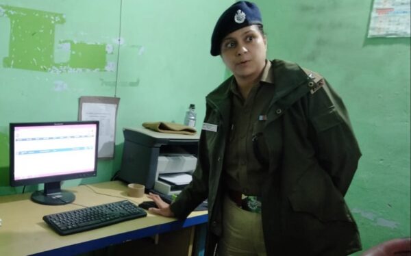 पुलिस कप्तान ने किया कोतवाली पौड़ी का औचक निरीक्षण