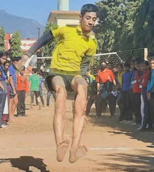लंबी कूद में प्रशांत ने लगायी सबसे तेज छलांग