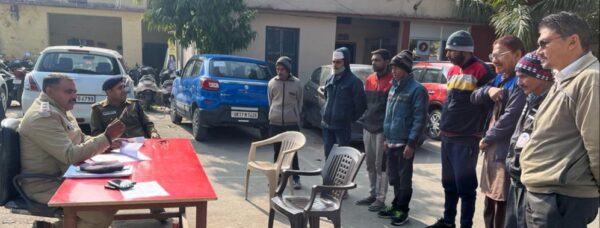 SSP पौड़ी के निर्देश पर 17 हिस्ट्रीशीटरों की करायी गयी परेड