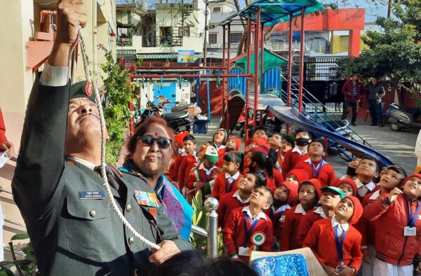 क्रेडल में धूमधाम से मनाया गया 74 वां गणतंत्र दिवस व बसंत पंचमी