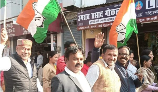 कांग्रेस ने पूर्व कैबिनेट मंत्री सुरेंद्र सिंह नेगी के मार्गदर्शन में ‘भारत जोडो यात्रा’ का किया शुभारंभ