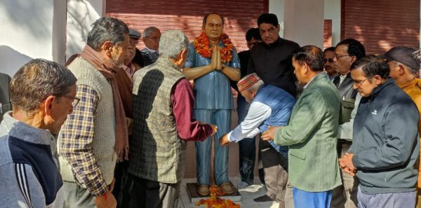 कांग्रेस ने पूर्व पर्वतीय विकास मंत्री चन्द्र मोहन सिंह नेगी को किया याद