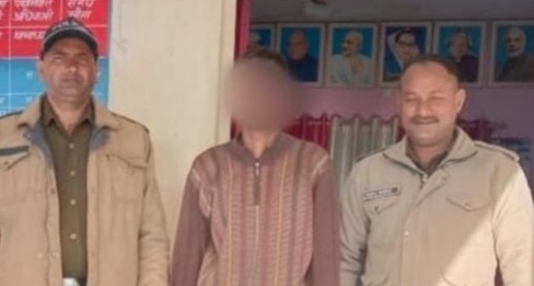 नाबालिग युवती को बहला- फुसलाकर भगाने वाला गिरफ्तार