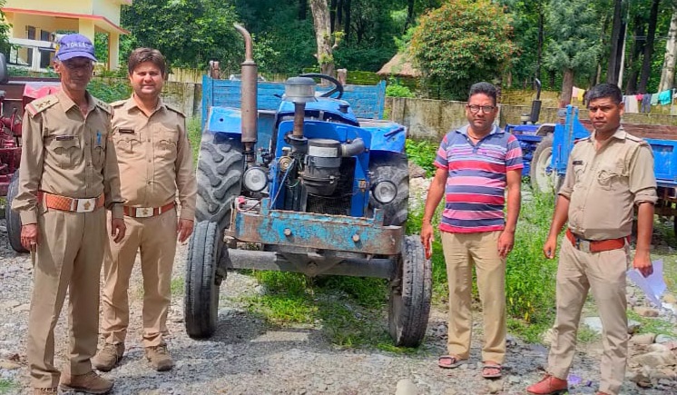 मालन पुल को जमींदोज करने के बाद भी बाज़ नही आ रहे अवैध खननकारी
