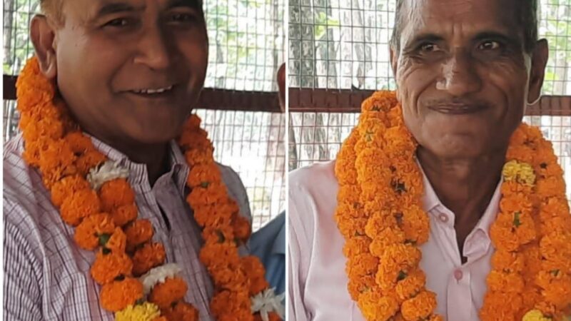 पनियाली डिपो के डिपो अधिकारी चौधरी व लॉगिग सहायक बिष्ट हुए सेवानिवृत्त