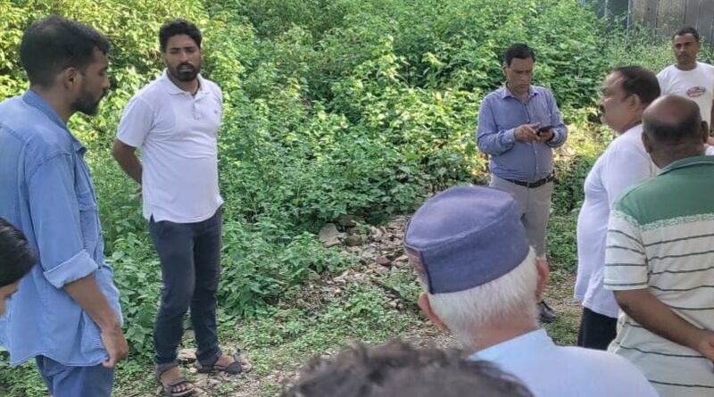 जिलाधिकारी ने किया यमकेश्वर के विभिन्न क्षेत्रों का निरीक्षण