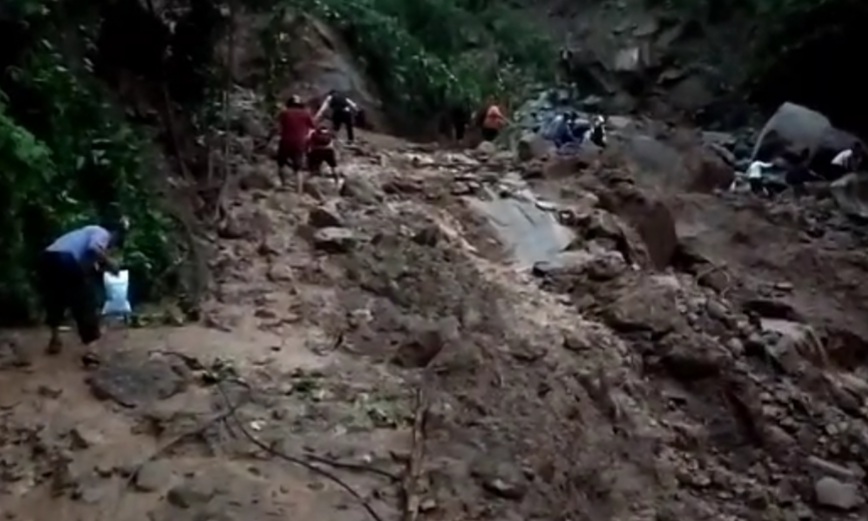 राष्ट्रीय राजमार्ग 534 कोटद्वार से दुगड्डा के बीच कई जगह बाधित, खुलने में लगेगा 7 से 8 घंटे का समय