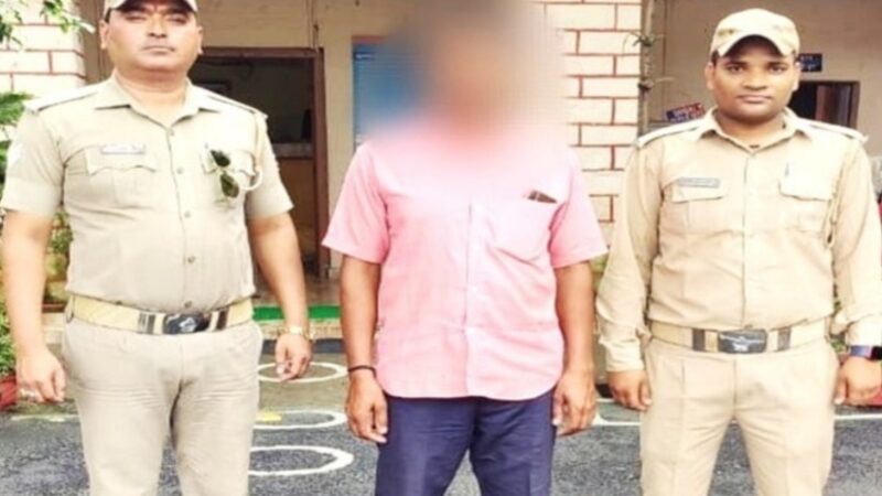 चोरी के मामले में 3 वर्षों से फरार वारण्टी गिरफ्तार