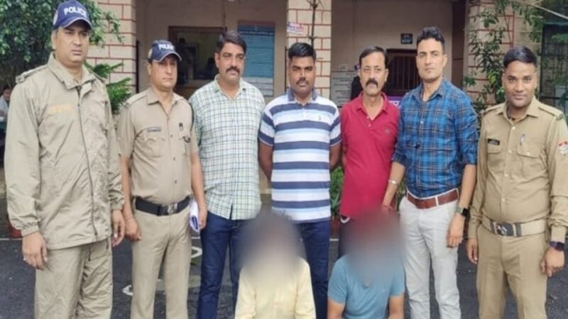 पौने 3 लाख कीमत की 20.58 ग्राम स्मैक के साथ 2 ड्रग्स पैडलर गिरफ्तार