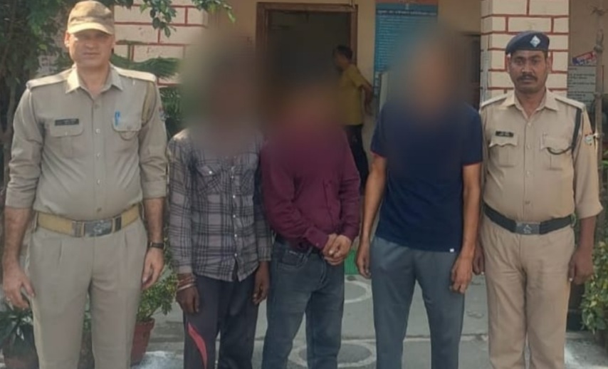 पौड़ी पुलिस ने 3 वारण्टियों को किया गिरफ्तार