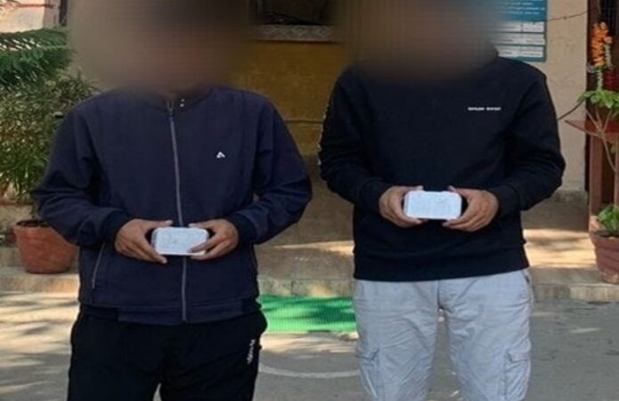 10.65 ग्राम स्मैक के साथ दो नशा तस्कर गिरफ्तार