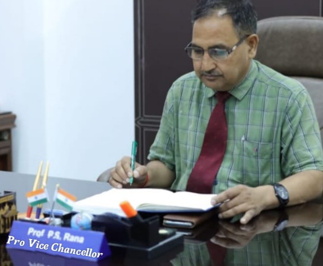 भगवंत ग्लोबल विश्वविद्यालय के प्रतिकुलपति बने प्रो० पी०एस० राणा