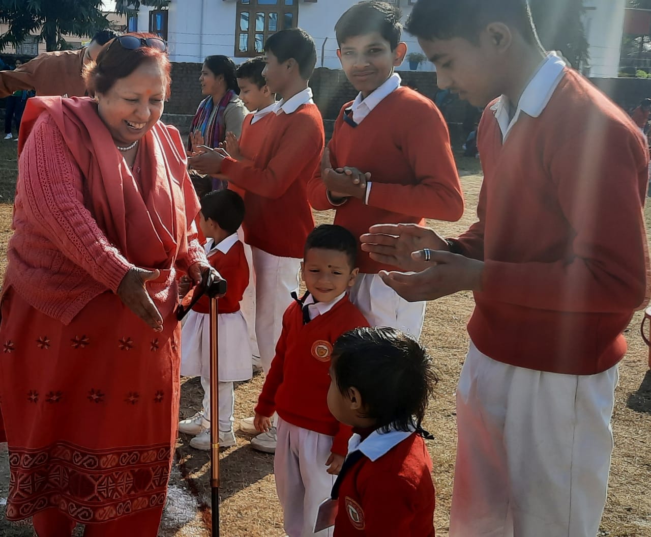क्रैडल पब्लिक स्कूल में हुआ वार्षिक खेल सप्ताह का शुभारंभ