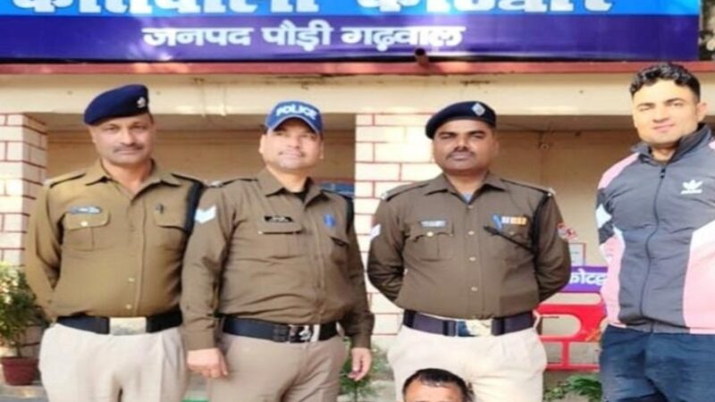 5 लाख रुपये कीमत की 1 किलो 700 ग्राम अवैध चरस के साथ होटल स्वामी  गिरफ्तार