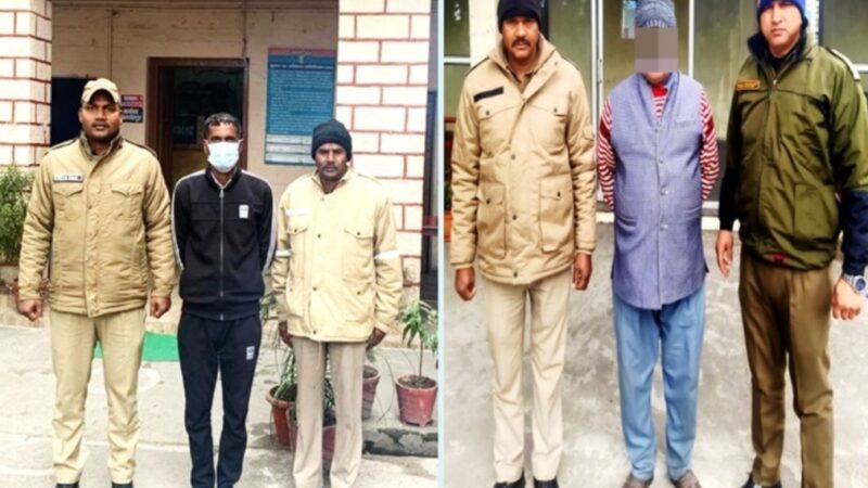 पौड़ी पुलिस ने लम्बे समय से फरार चल रहे 02 वारण्टियों को किया गिरफ्तार