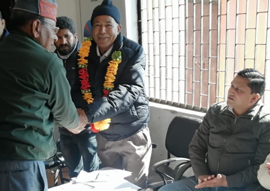 पोखड़ा में कांग्रेस के चौबट्टाखाल विधानसभा क्षेत्र के प्रभारी का हुआ स्वागत