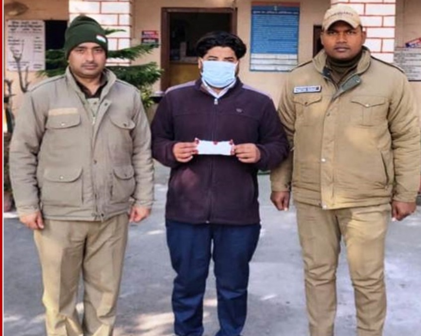 पौड़ी पुलिस ने 88 ग्राम अवैध चरस के साथ एक नशा तस्कर को धर दबोचा