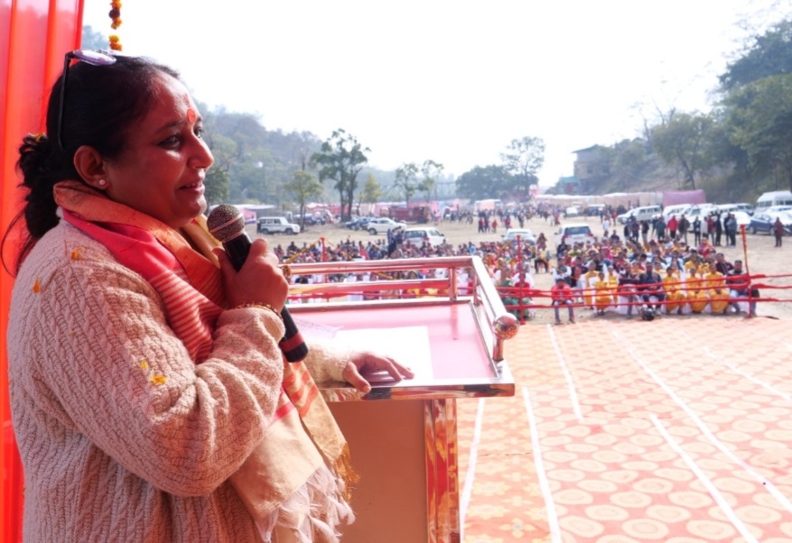 विधानसभा अध्यक्ष ने वसंत पंचमी महोत्सव में किया प्रतिभाग