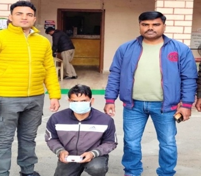 7.10 ग्राम अवैध स्मैक के साथ नशा सप्लायर गिरफ्तार