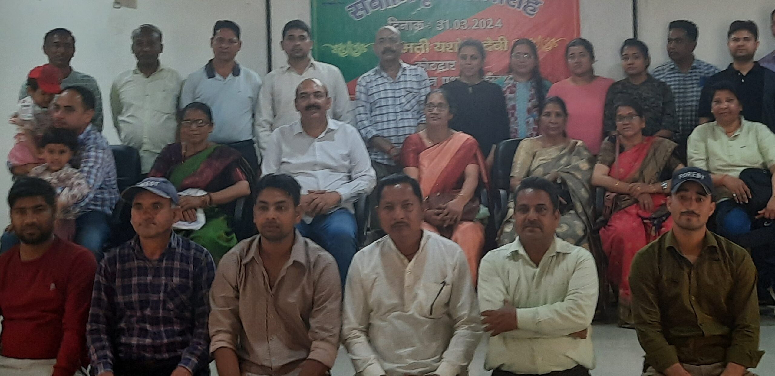 31 साल की शासकीय सेवा से माली के पद से रिटायर हुई यशोदा