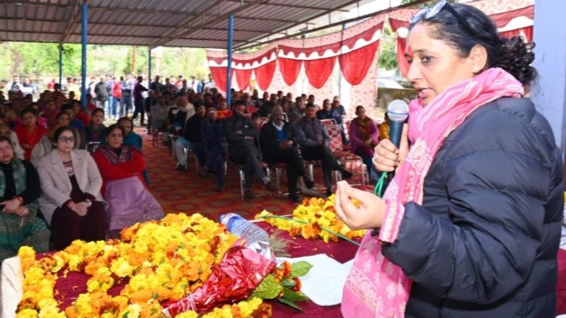 विधानसभा अध्यक्ष ने सनेह क्षेत्र में 4 पुलियाओं का किया शिलान्यास