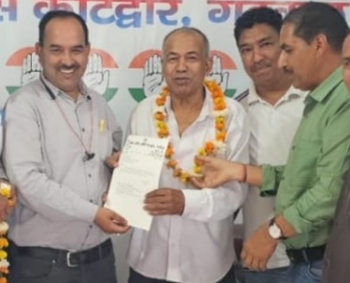 बलबीर सिंह रावत बने कांग्रेस के कार्यवाहक जिलाध्यक्ष