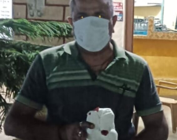 शराब तस्करी में स्कूटी सहित 1 नशा तस्कर गिरफ्तार