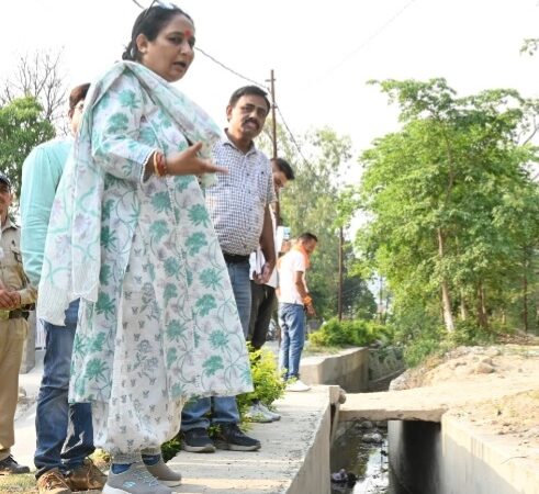 विधानसभा अध्यक्ष ने स्नेह ग्रस्टानगंज में हो रहे विकास कार्यों का किया निरीक्षण