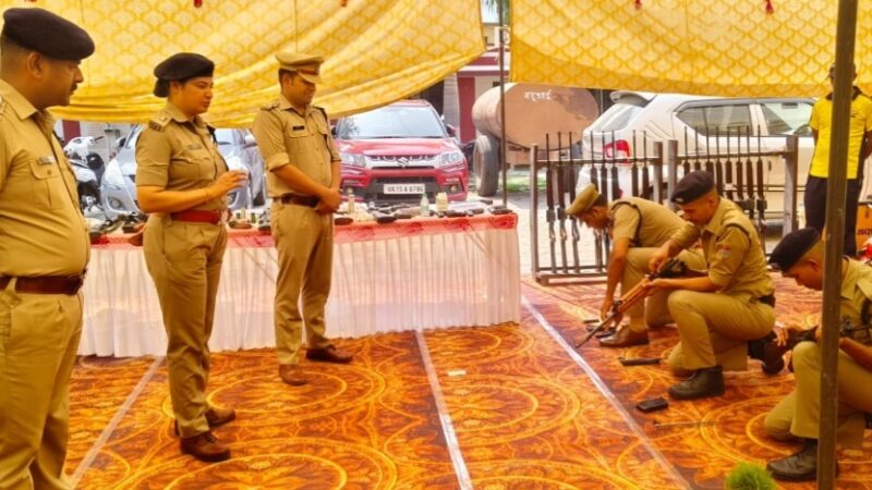 एएसपी ने किया कोतवाली कोटद्वार का अर्द्धवार्षिक निरीक्षण