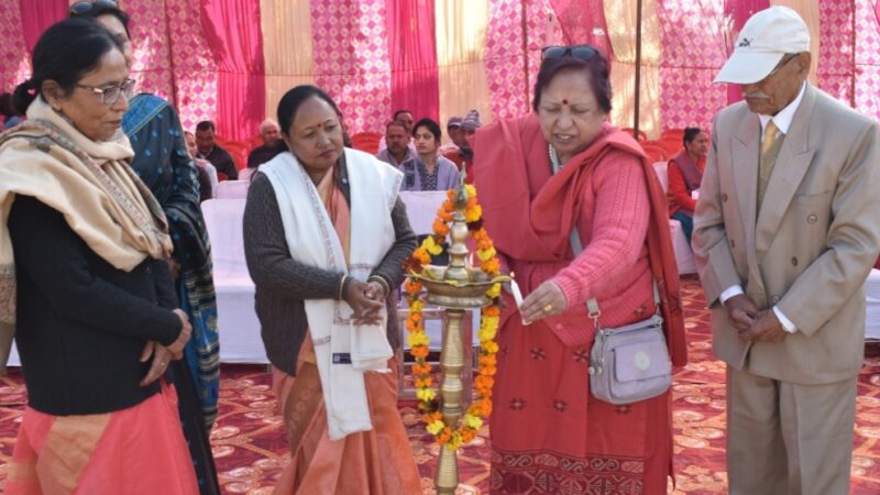 क्रेडल पब्लिक स्कूल में हुआ वार्षिक खेल सप्ताह का शुभारंभ