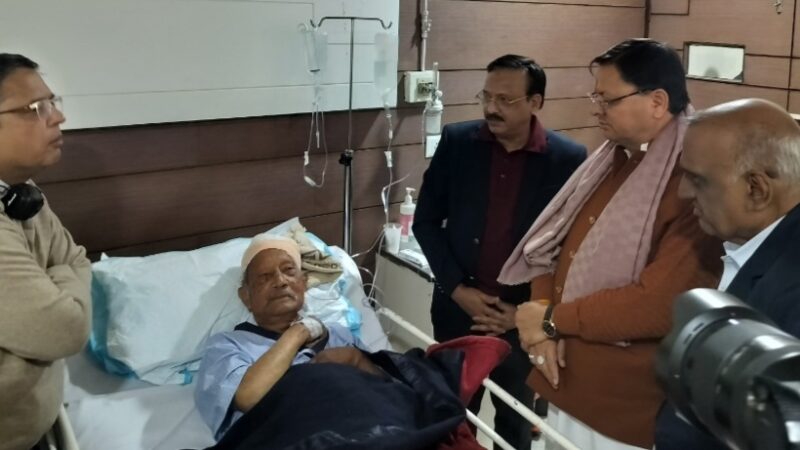 मेजर जनरल (रि.) भुवन चंद्र खण्डूड़ी की ब्रेन सर्जरी सफल