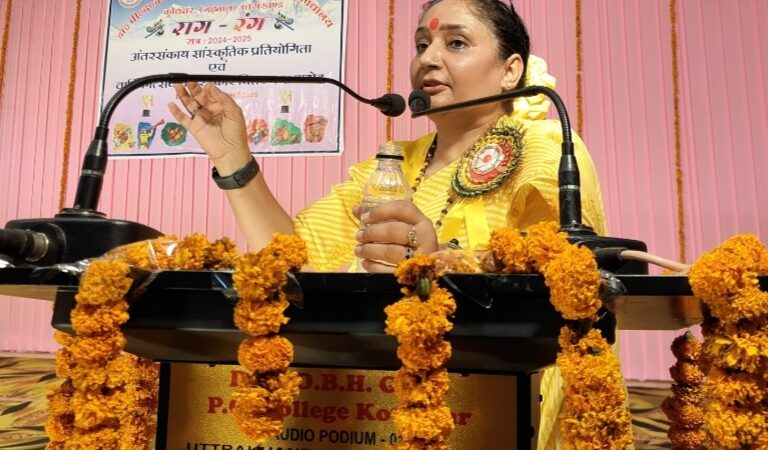 पढ़ाई के साथ बच्चों को सांस्कृतिक प्लेटफार्म देना भी जरूरी – विधानसभा अध्यक्ष