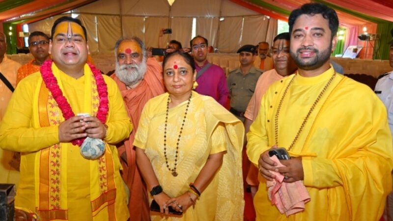 हरिद्वार के जयराम आश्रम में आयोजित श्रीमद्भागवत कथा में शामिल हुई विधानसभा अध्यक्ष