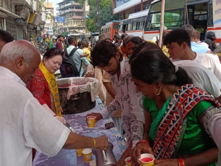 भारत विकास परिषद ने 6500 राहगीरों को पिलाया शरबत
