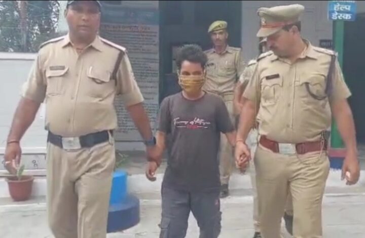 पोकलैन्ड मशीन के बकेट से युवक की हत्या करने वाला आरोपी प्रवीण हरियाणा से हुआ गिरफ्तार