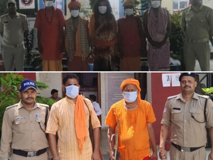 “ऑपरेशन कालनेमि” के तहत लक्ष्मणझूला से 5 व कोटद्वार से 2 बाबा गिरफ्तार