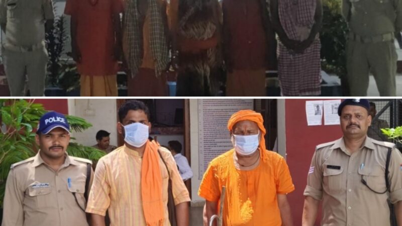 “ऑपरेशन कालनेमि” के तहत लक्ष्मणझूला से 5 व कोटद्वार से 2 बाबा गिरफ्तार