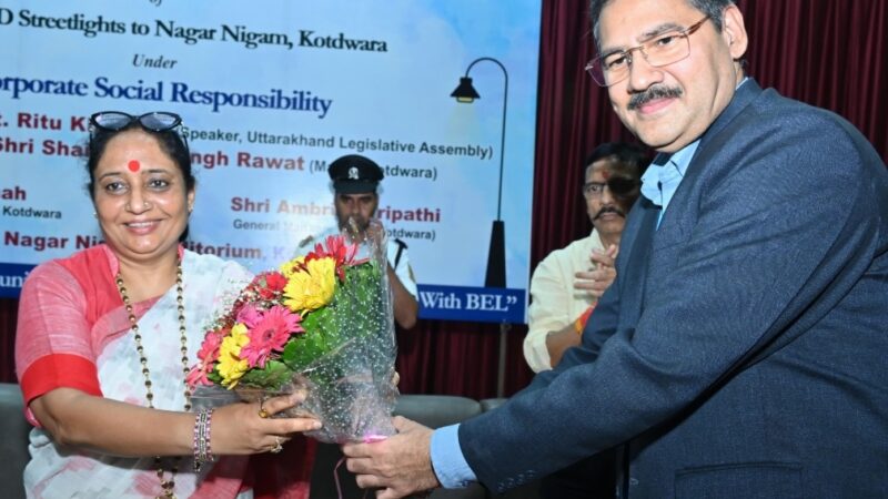 विधानसभा अध्यक्ष के प्रयासों से कोटद्वार नगर निगम को मिली 1500 स्ट्रीट लाइट्स