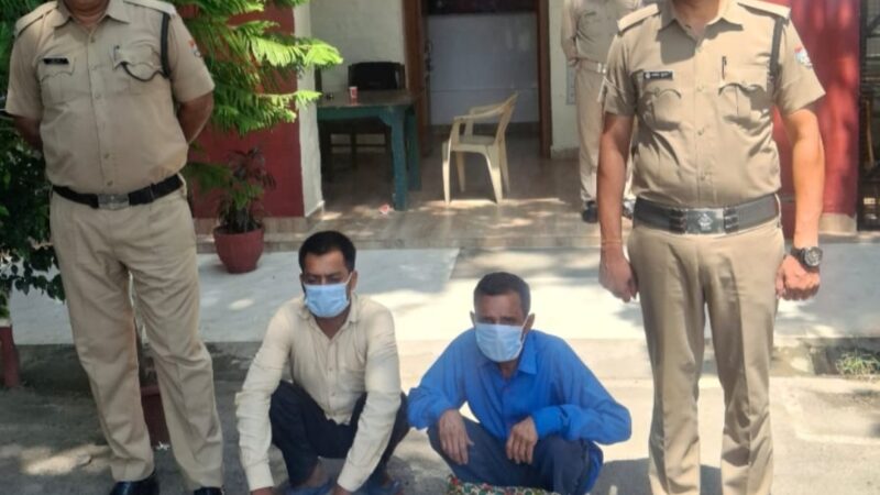 6लाख कीमत की 3.08 किलोग्राम अवैध चरस के साथ 2 नशा सप्लायर गिरफ्तार