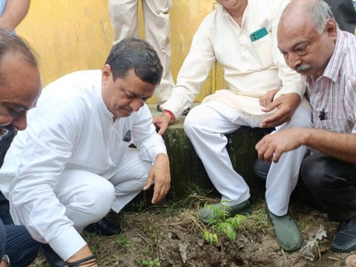 भारत विकास परिषद ने गौलोकधाम में किया पौधारोपण