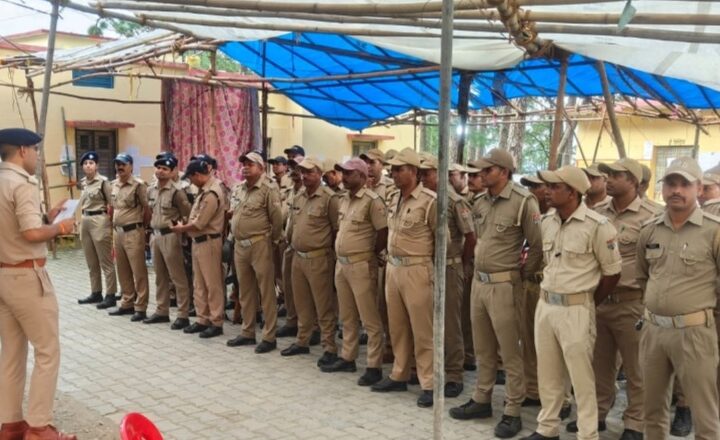 15 ब्लॉकों में होने वाली मतगणना हेतु सुरक्षा व्यवस्थाओं के किये गये पुख्ता इंतजाम