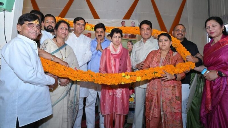 संगठन मजबूती का संदेश दे गयीं कांग्रेस की प्रदेश प्रभारी कुमारी शैलजा