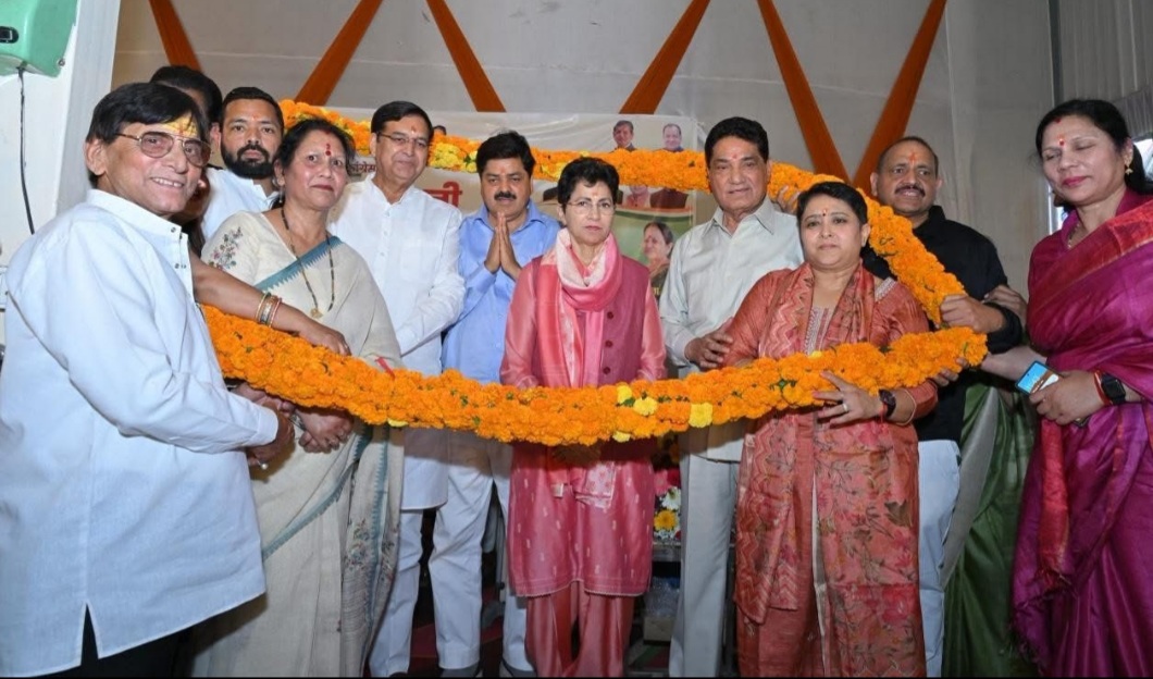 संगठन मजबूती का संदेश दे गयीं कांग्रेस की प्रदेश प्रभारी कुमारी शैलजा