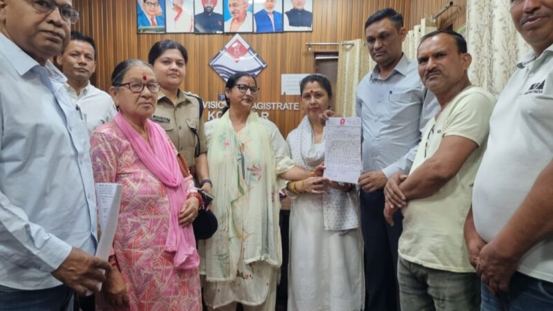 सतपुली में युवक के आत्महत्या मामले में कांग्रेस ने भेजा डीएम को ज्ञापन